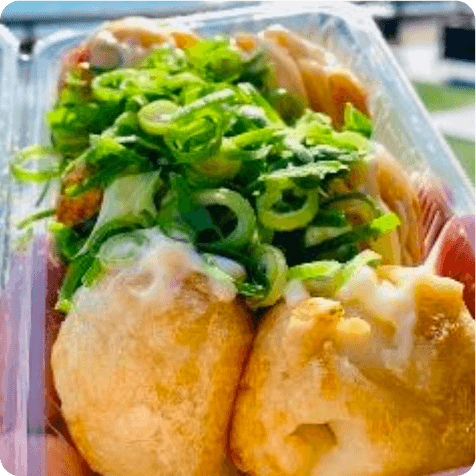 たこ焼タコの丸&<br>元祖もちもちポテト